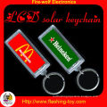 Eco-friendly Beep Solar Glow Toys For Kids-electronic Keychain (red / Green)